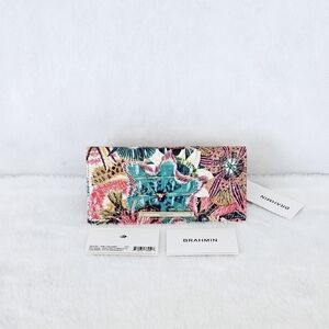 NWT Brahmin DESERT BLOOM Ady Wallet